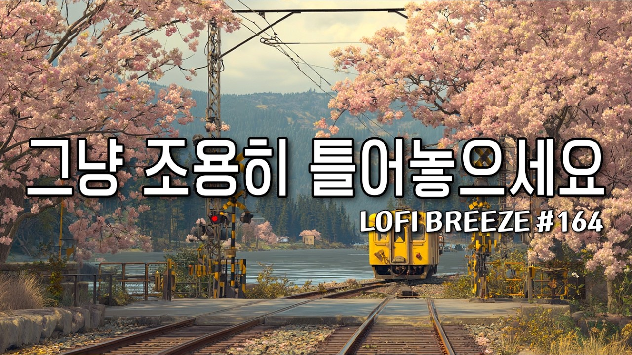 [playlist]🌸햇살좋은 기차역 카페 창가에서☕ | 잔잔한 감성팝 카페음악 #164🎶| winter lo-fi pop ballad cafemusic | 일할때 조용히 듣는 음악