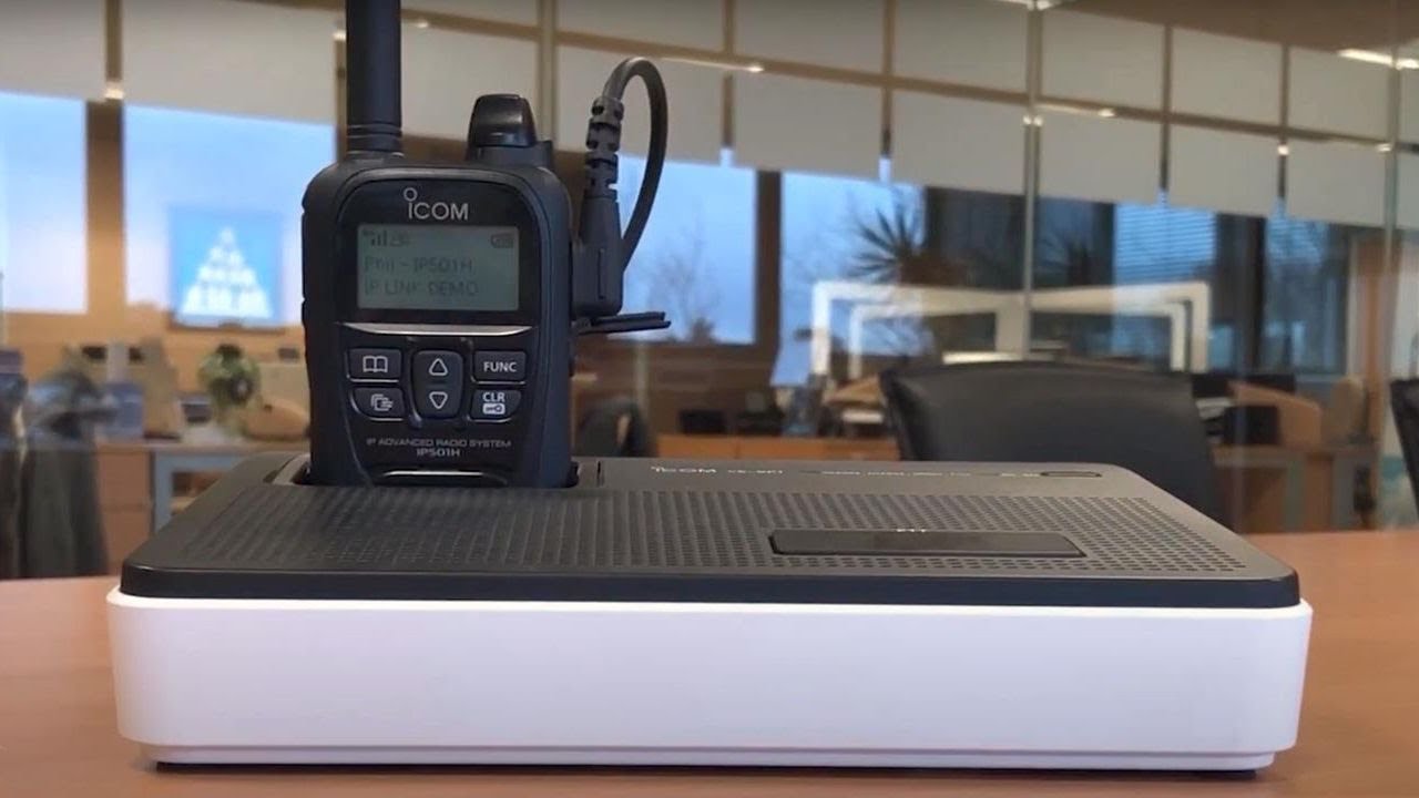 Icom VE-SP1 LTE/PoC Radio Desktop Conference Microphone