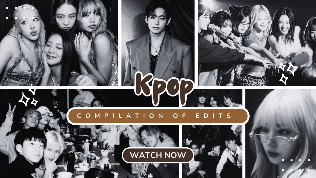 KPOP EDITS that cure my depression ❤︎ ིྀ