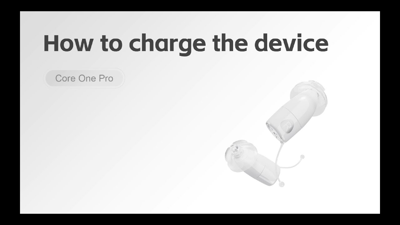 How to charge Ceretone Core One Pro Hearing Aids