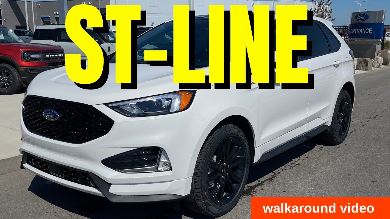 Обзор Ford Edge ST-Line 2024 года выпуска