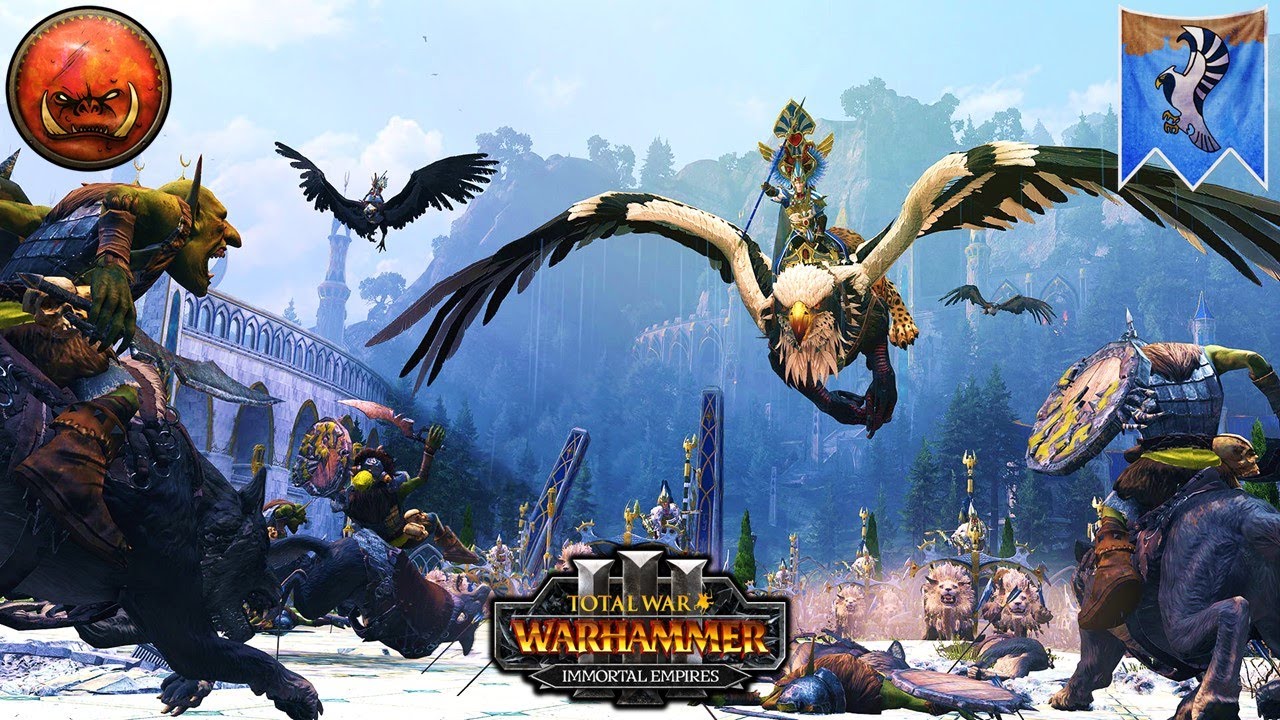 High Elves Close Air Support - STORMWING - Total War Warhammer 3 Immortal Empires