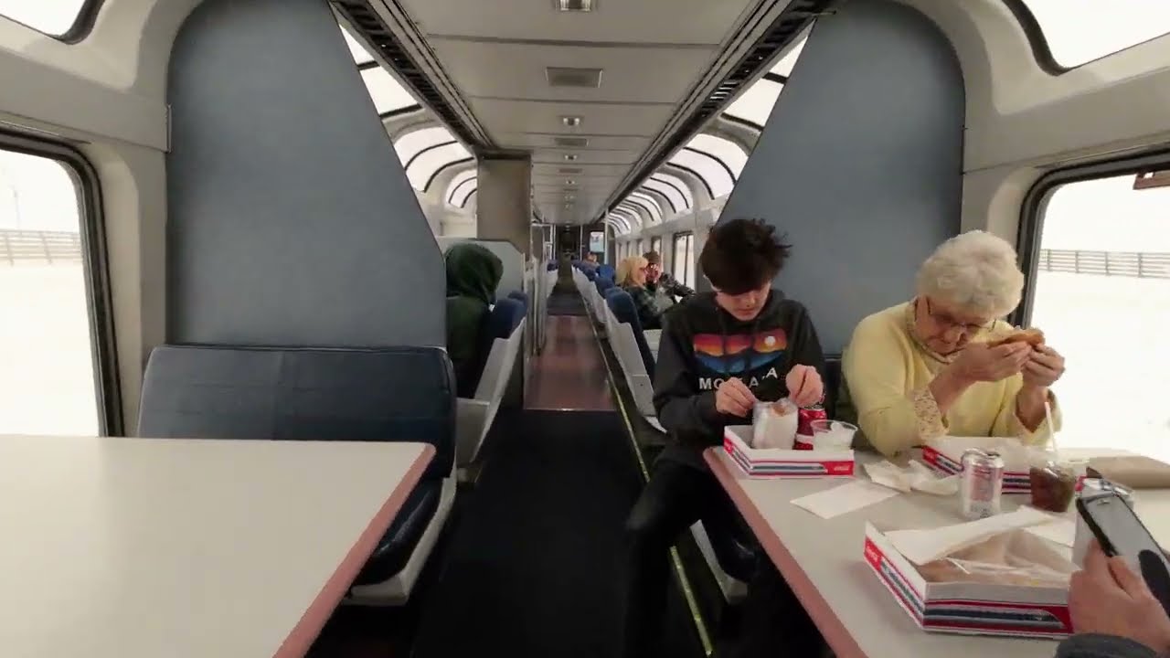 Amtrak Empire Builder walk through