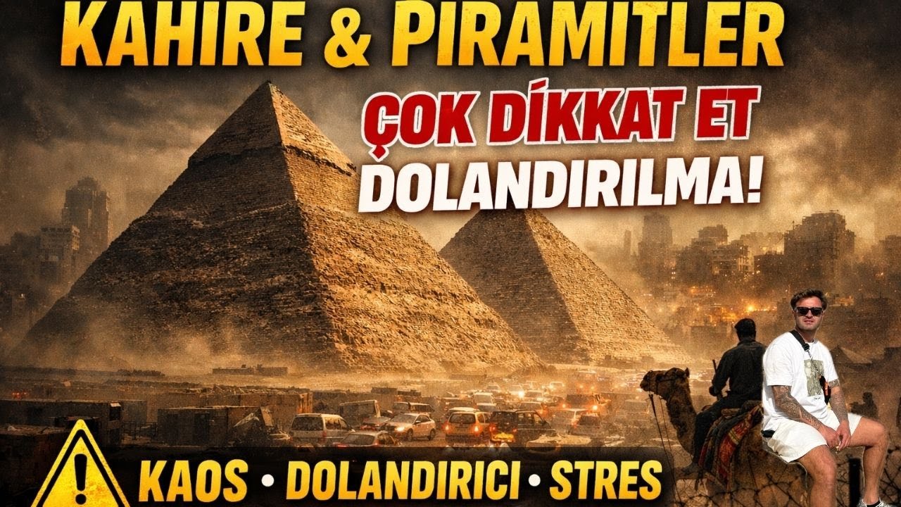 BURAYA GELMEDEN ÖNCE DÜŞÜN! KAHİRE & PİRAMİTLER