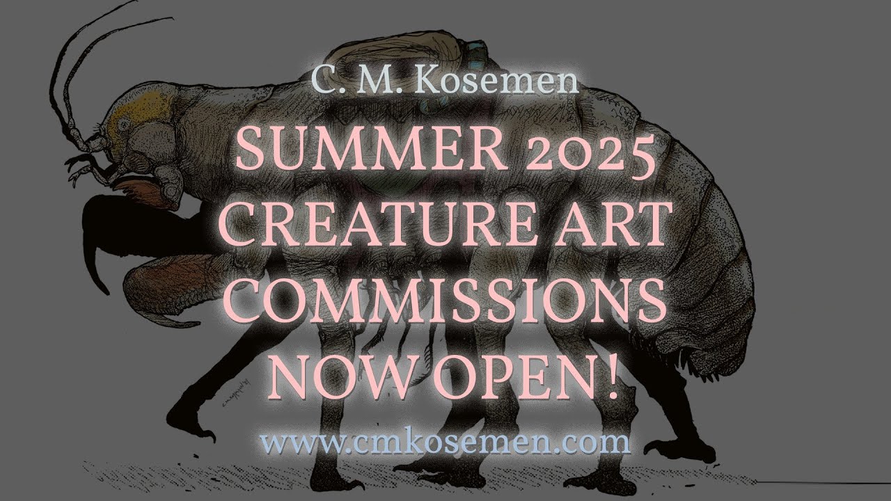 🎨🦑 2025 Summer Creature Art Commissions are NOW OPEN! ☀️🐍