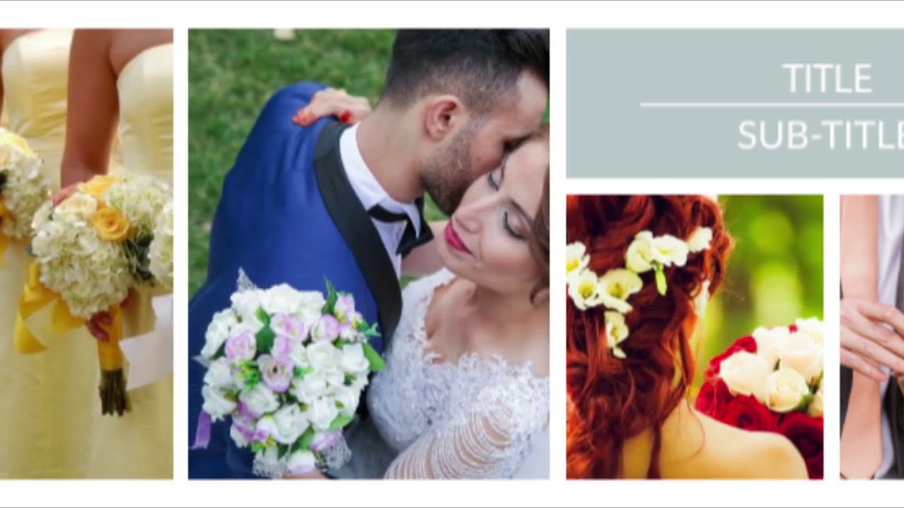 Facebook Cover Video  Template 12 Just Married
