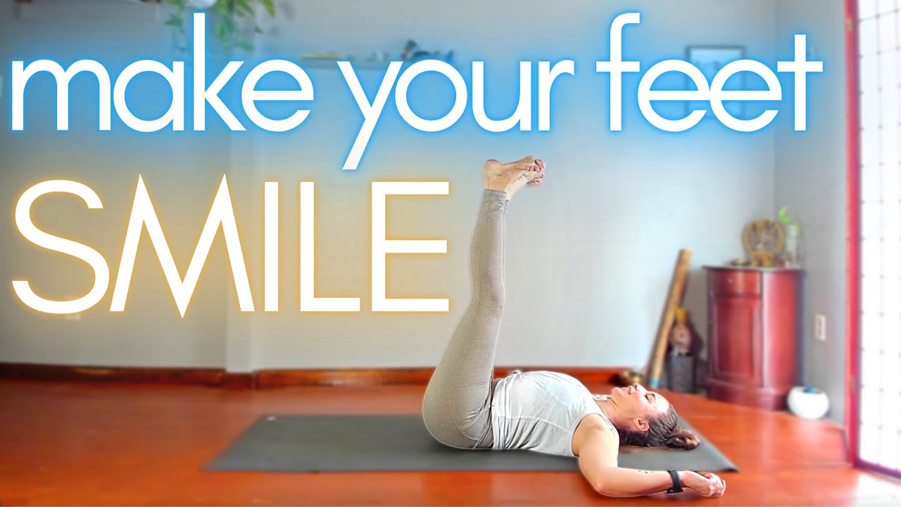 Make your Feet SMILE! Foot Yoga Therapy 🦶 Yoga for Beginners