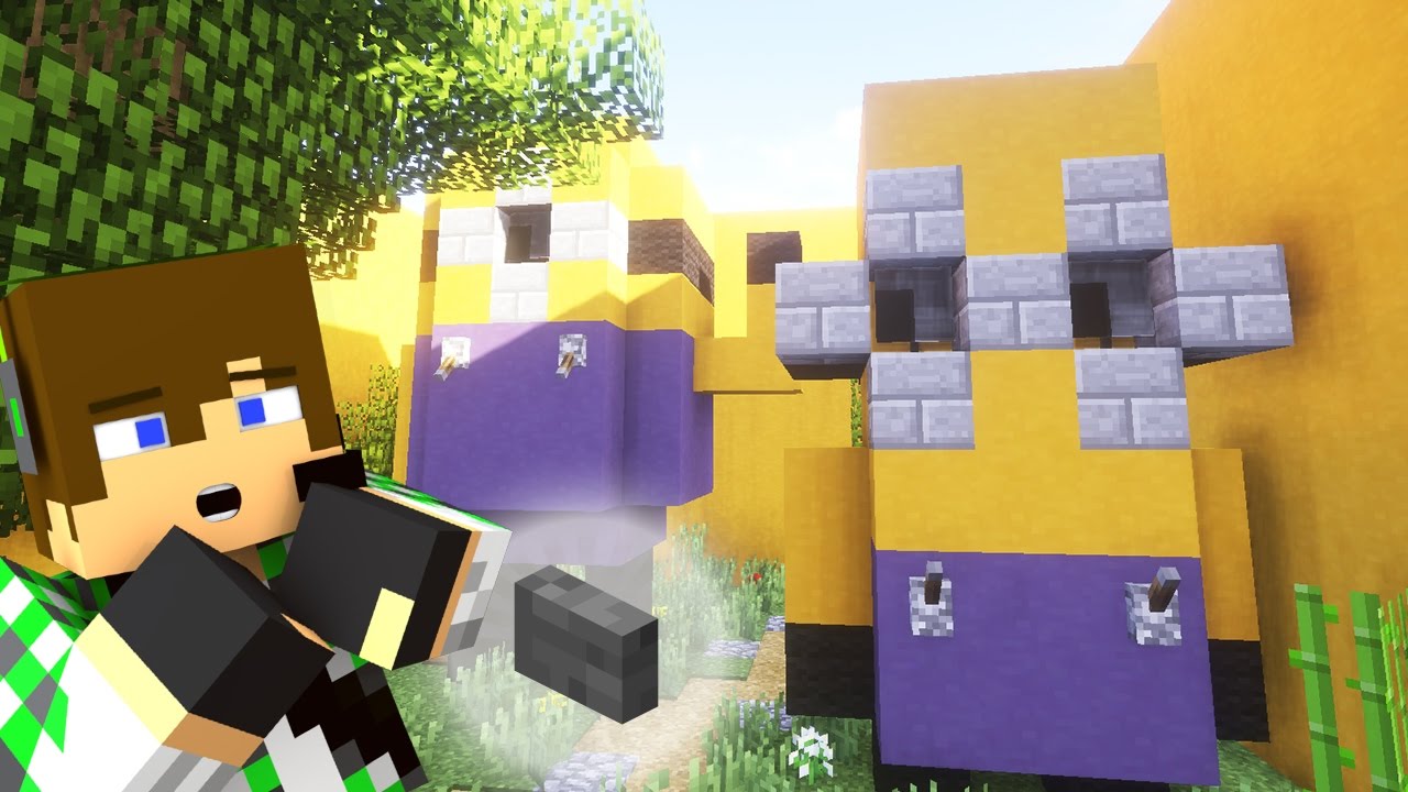 QUELLI SONO DEI MINION! - Minecraft Find The Button