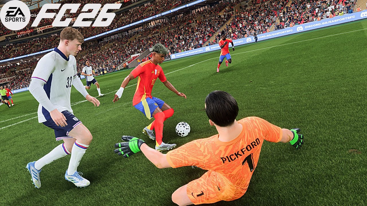 🤯LAMINE YAMAL VS ENGLAND👀[FC26]