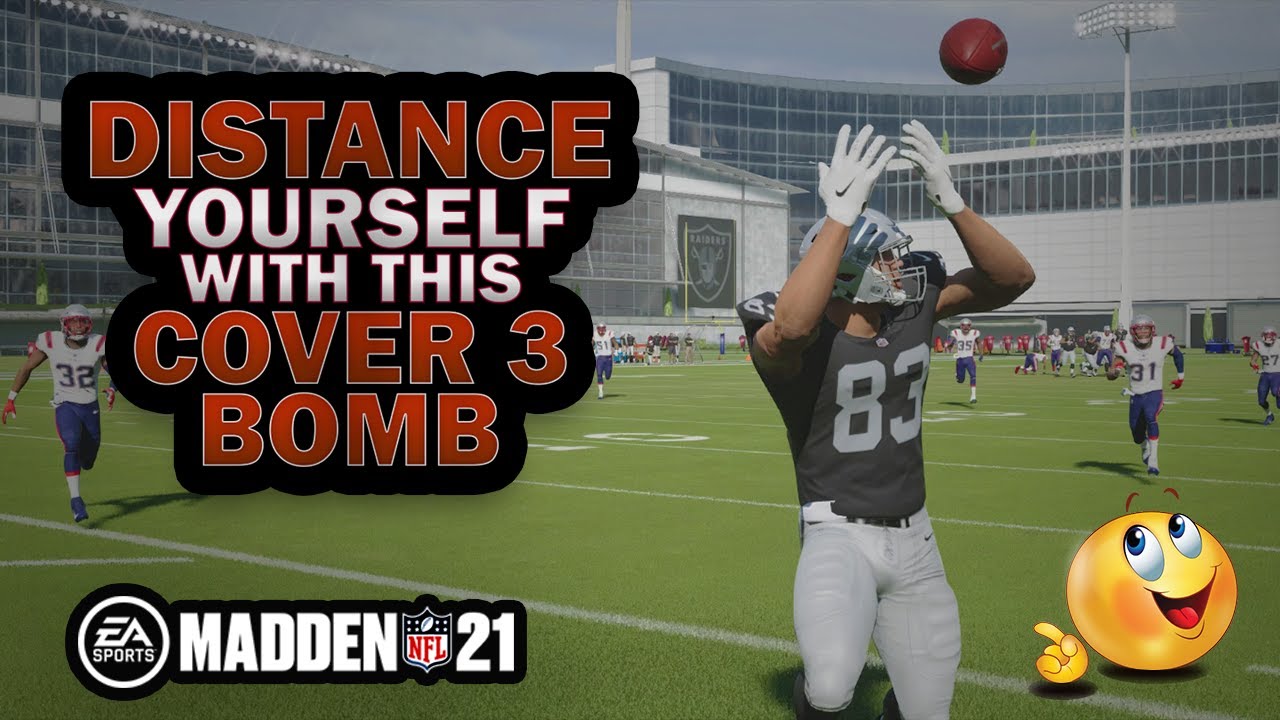 Distance yourself with this Cover 3 Bomb in Madden 21!