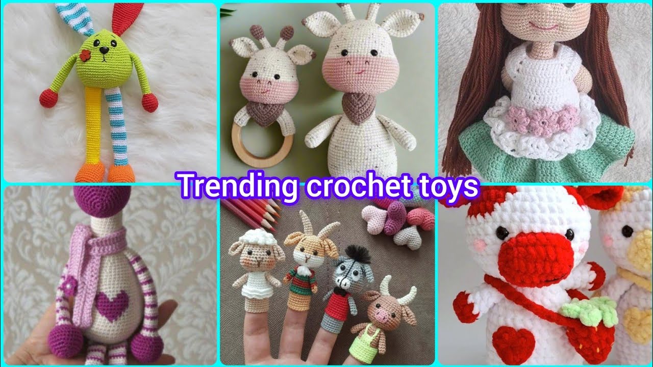 Top trending crochet toys||crochet articles
