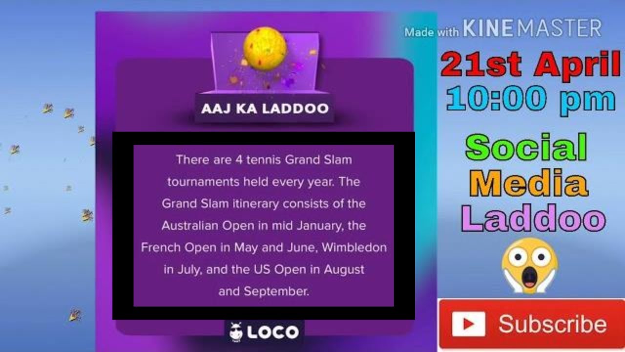 Loco Social Media Ladoo 21 April Night 10 pm || &hearts;️Win free lives &hearts;️ || by loco laddoo daily