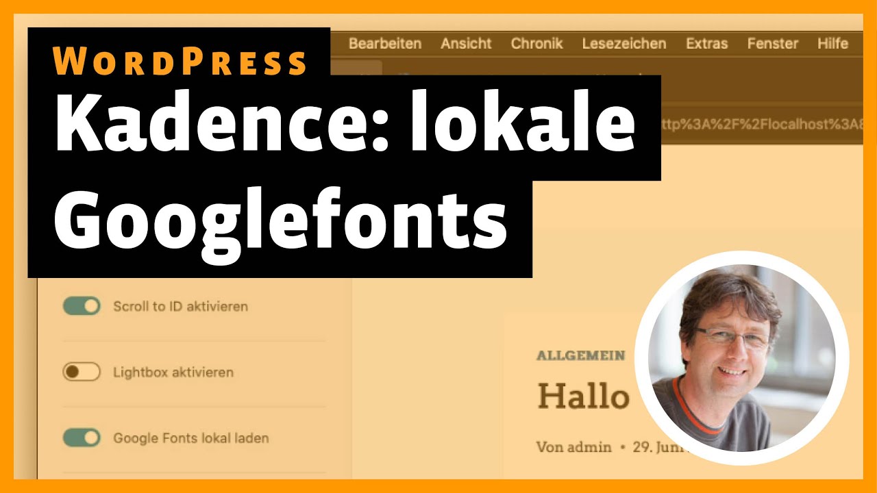 Kadence-WordPress-Theme: Google-Fonts lokal einbinden