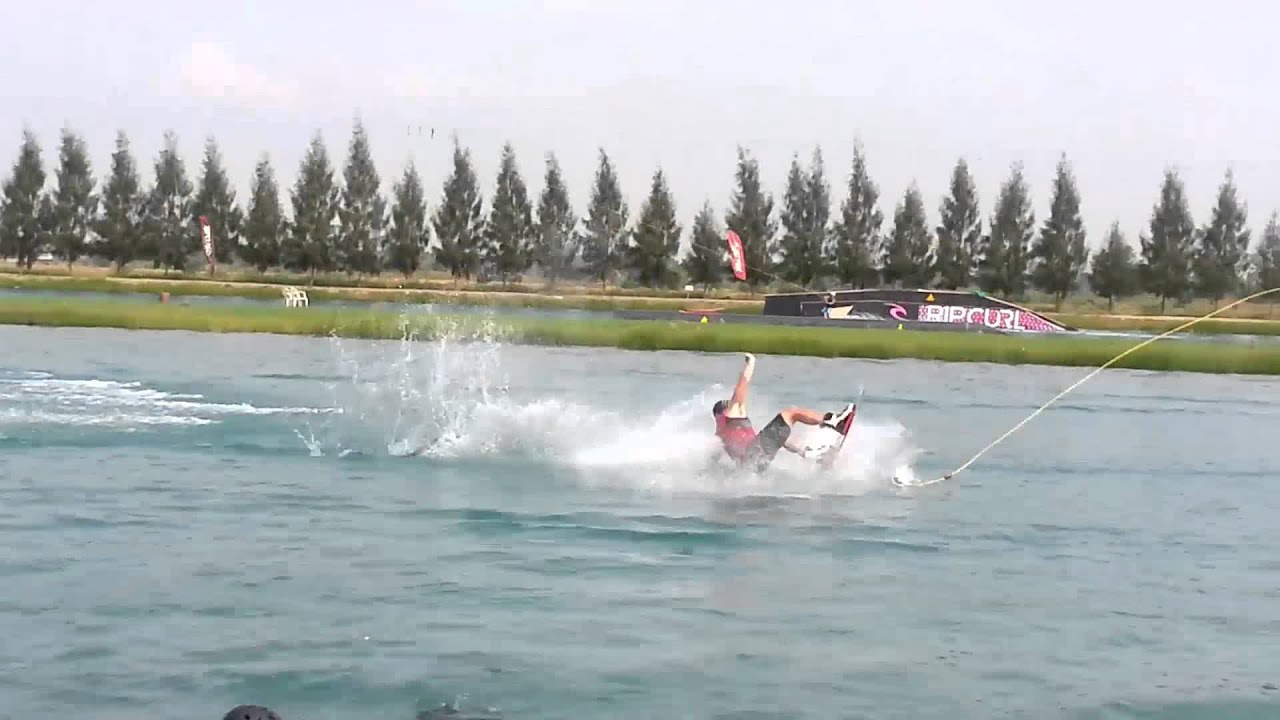 Back mobe wakeboarding progression