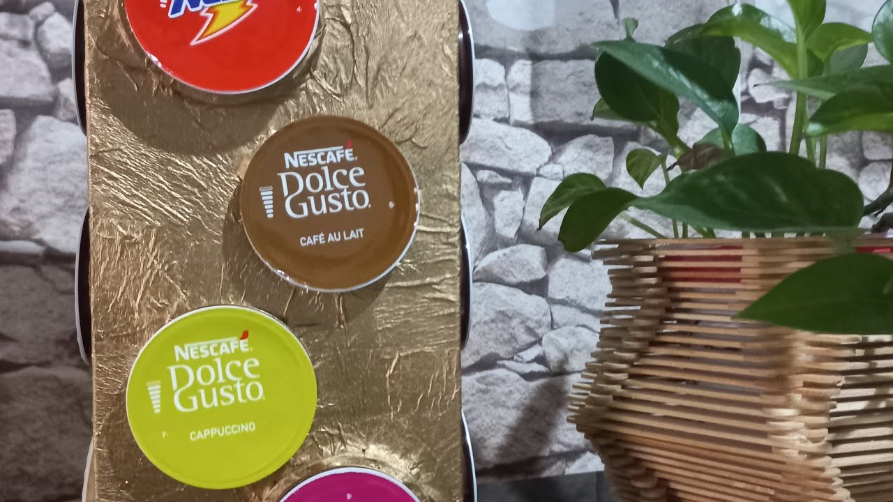 IDEIA 💡 DE COMO FAZER SUPORTE PRA CAPSULA DE CAFÉ ☕️ DOLCE GUSTO.