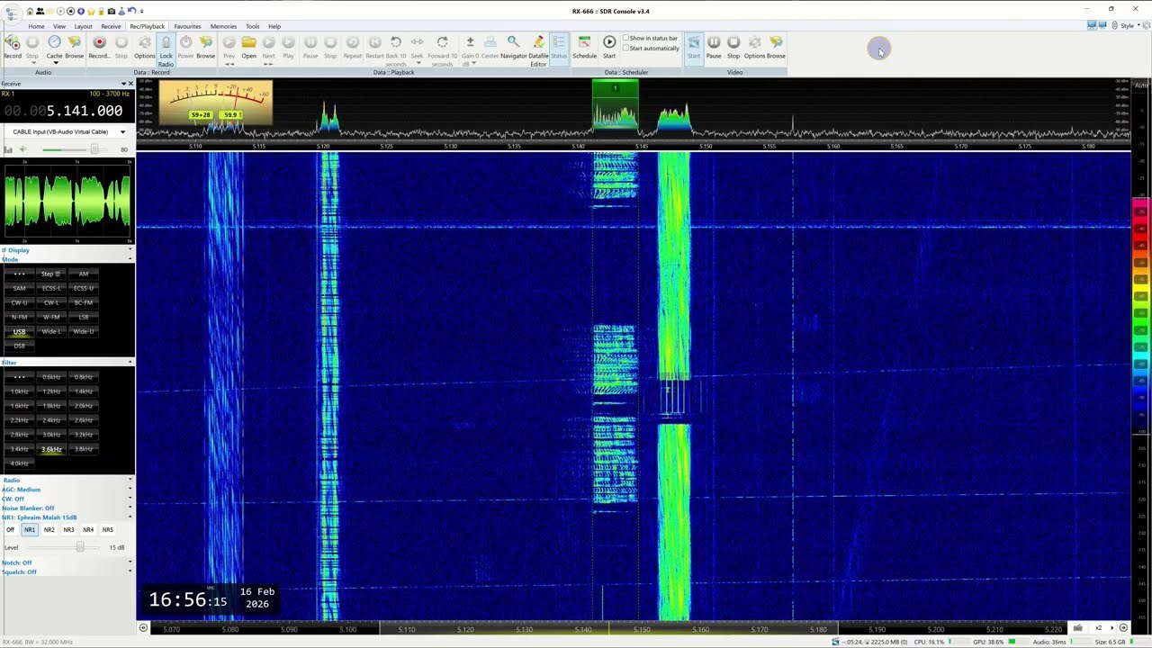 5141 Khz  -Russian military radio check.