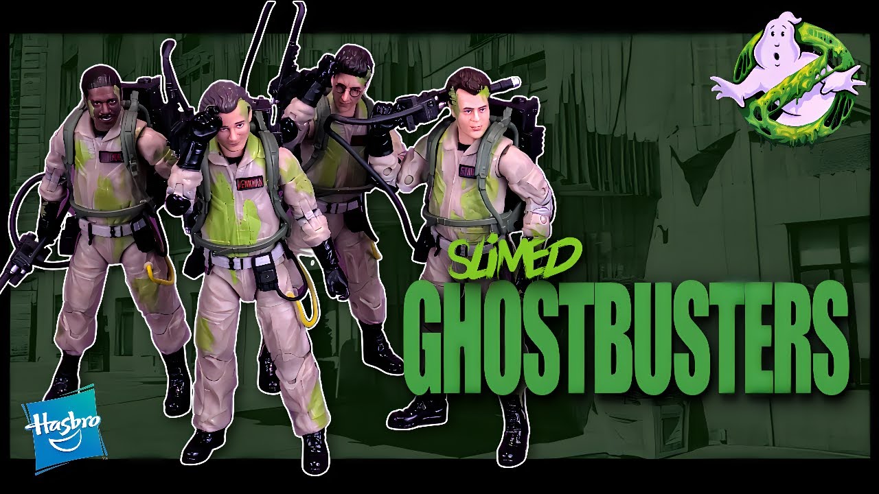 Hasbro Ghostbusters Plasma Series Светящиеся в темноте фигурки из слизи Ghostbusters@TheReviewSpot