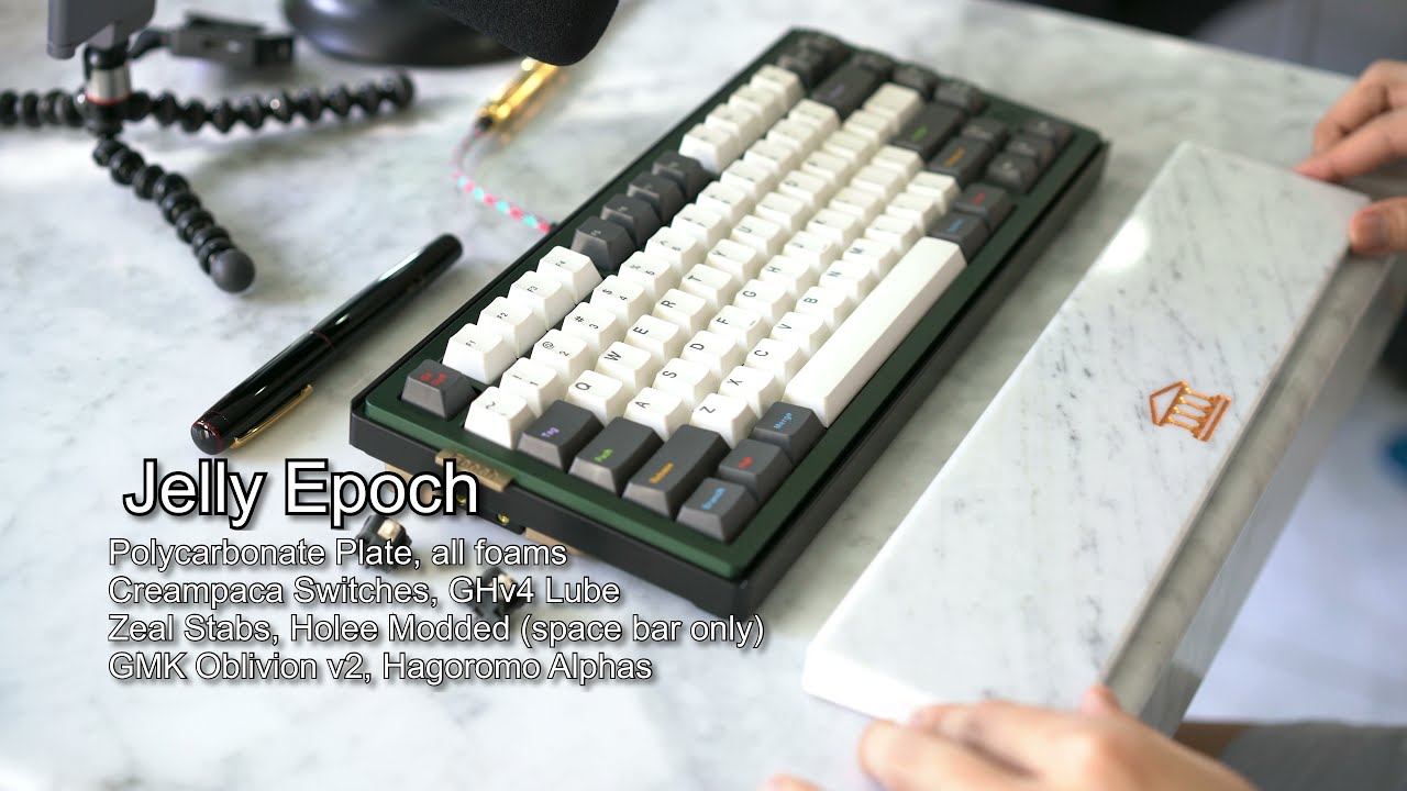 Jelly Epoch Typing Test with Creampaca Switches
