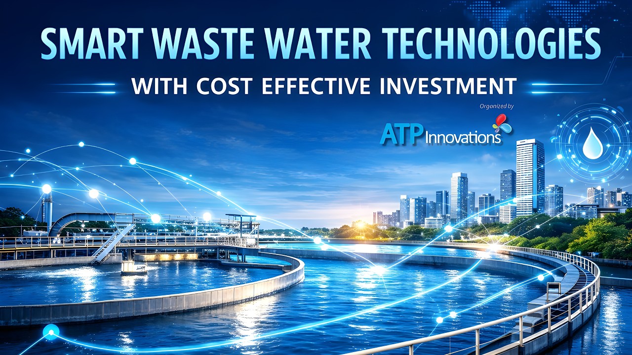 How Smart Wastewater Technology Creates Sustainable Investment | ATP Seminar | ATP Innovations