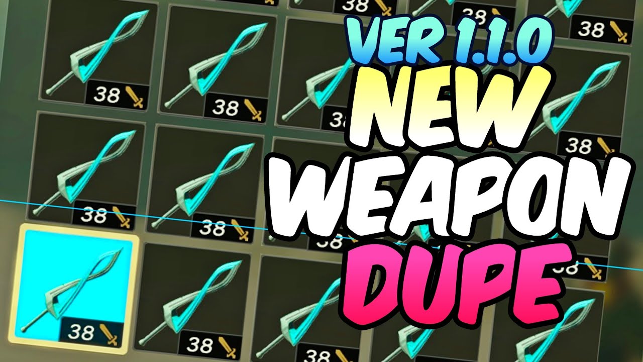 (1.1.0) NEW Duplication Glitch for ANY Weapon in Zelda Tears of the Kingdom
