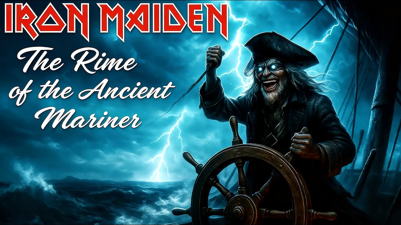 “Iron Maiden – Rime of the Ancient Mariner | AI Remastered 4K Cinematic Video” CC