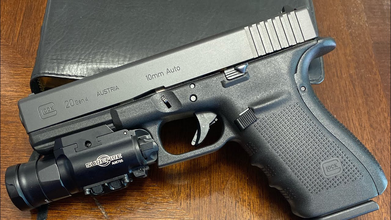 Glock 20 Gen 4 10mm: Concealable powerhouse! Ultimate stopping power!!