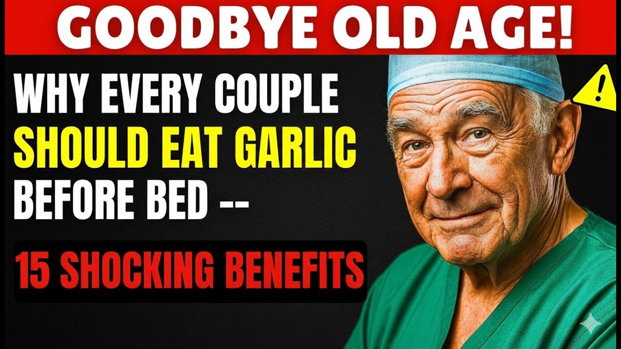 15 POWERFUL Reasons Why You Should Eat Garlic Before Bed!