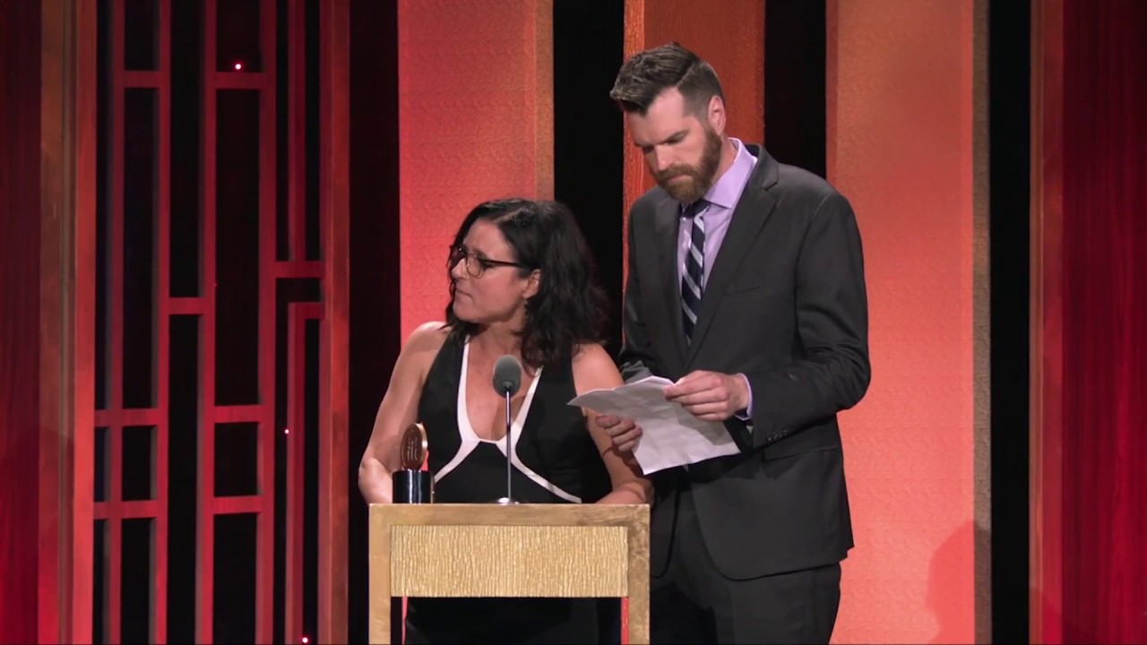 VEEP - Julia Louis-Dreyfus & Timothy Simons | 2016 Peabody Award Acceptance Speech