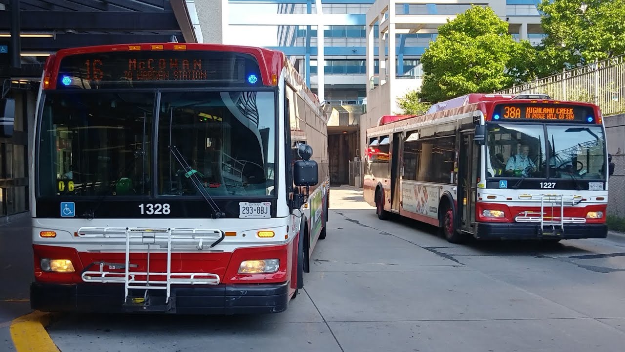TTC BUS 1328 ON ROUTE 16 McCowan To Warden Station