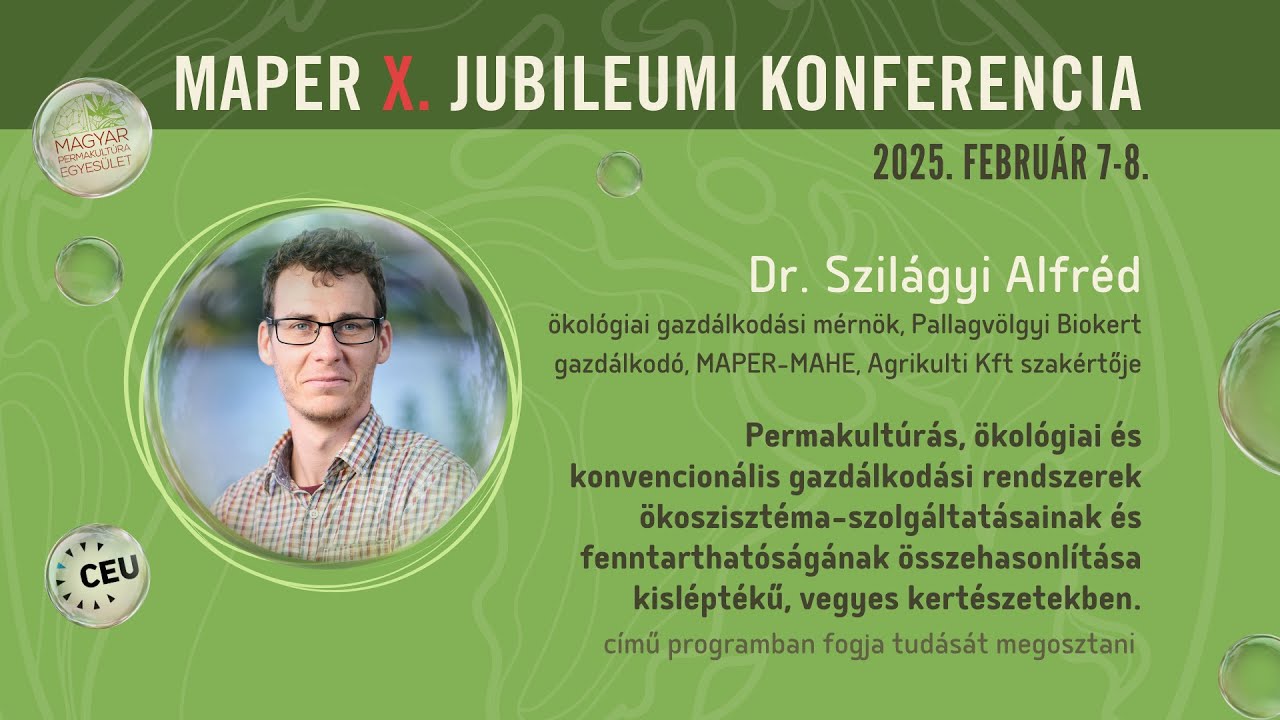 Permakultúrás, ökológiai és konvencionális gazdálkodási rendszerek összehasonlítása