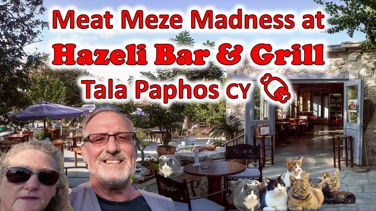 Meat Meze Madness at Hazeli Bar & Grill, Tala  Paphos Cyprus🍖