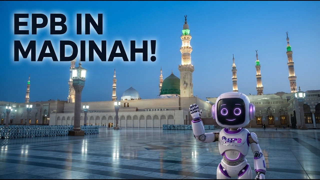 A Robot Serving in Masjid Nabawi? | A Powerful Story from Madinah