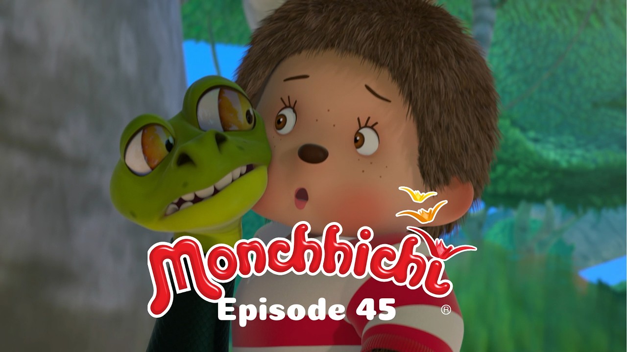 Stuck in a plant | Monchhichi in English (S01E45)| Animation for Kids