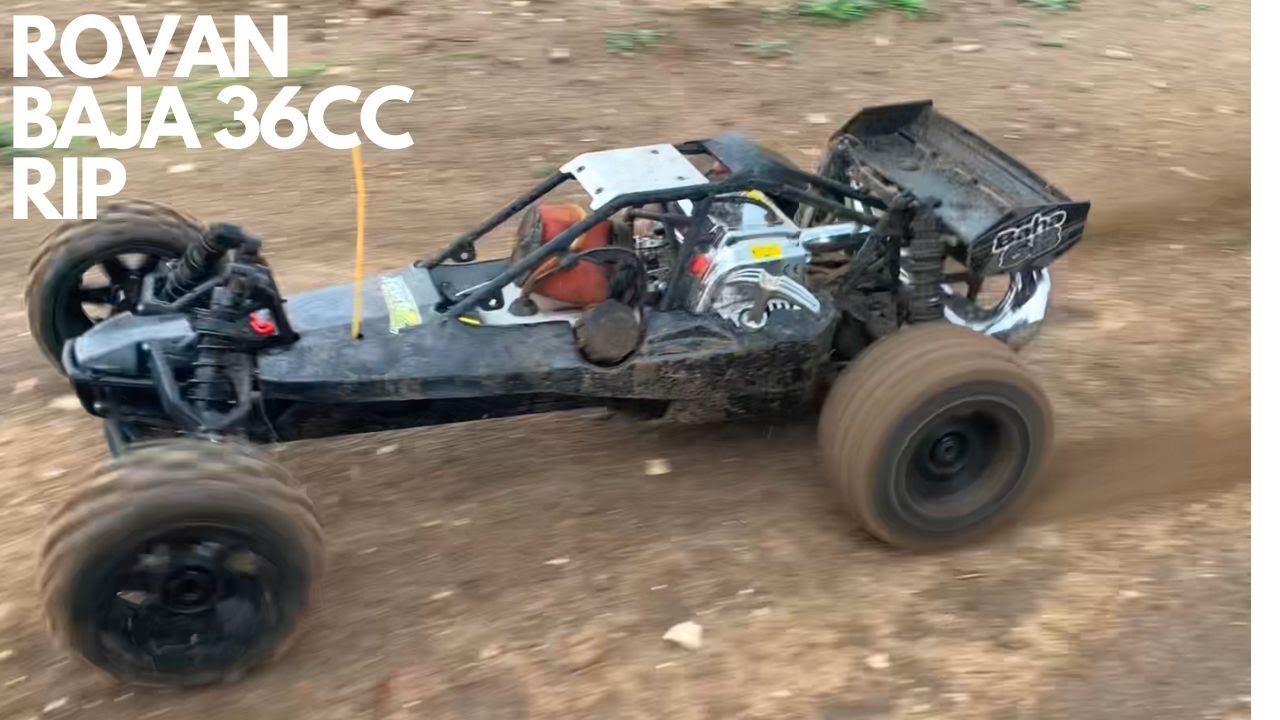 Rovan baja 5B new twin ring piston 36cc 🔥 at motocross track 🔥