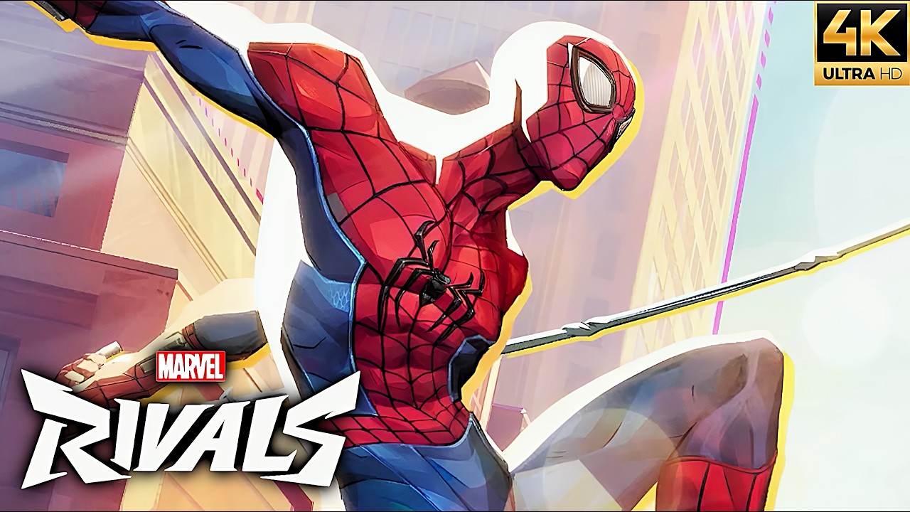 Marvel Rivals - Spider-Man (Brand New Day Skin) Gameplay Showcase (4K 60FPS)