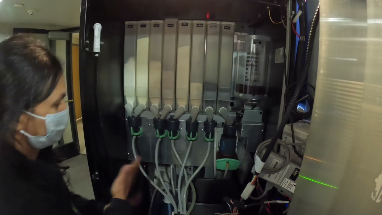 VOCE Espresso Vending Machine l How to: service & maintenance  wellness2U Food Services I Vending