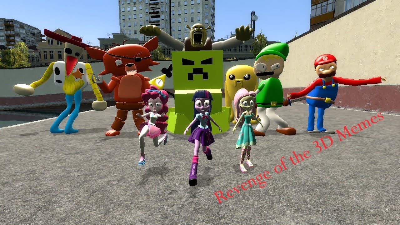 Revenge of the 3D Memes