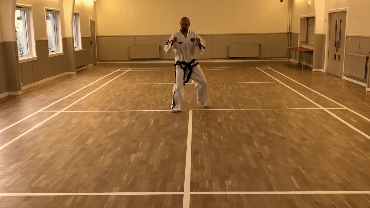 Do San Tul | Front & Rear View | ITF Taekwondo Pattern  | Mark Harkess | UKTC