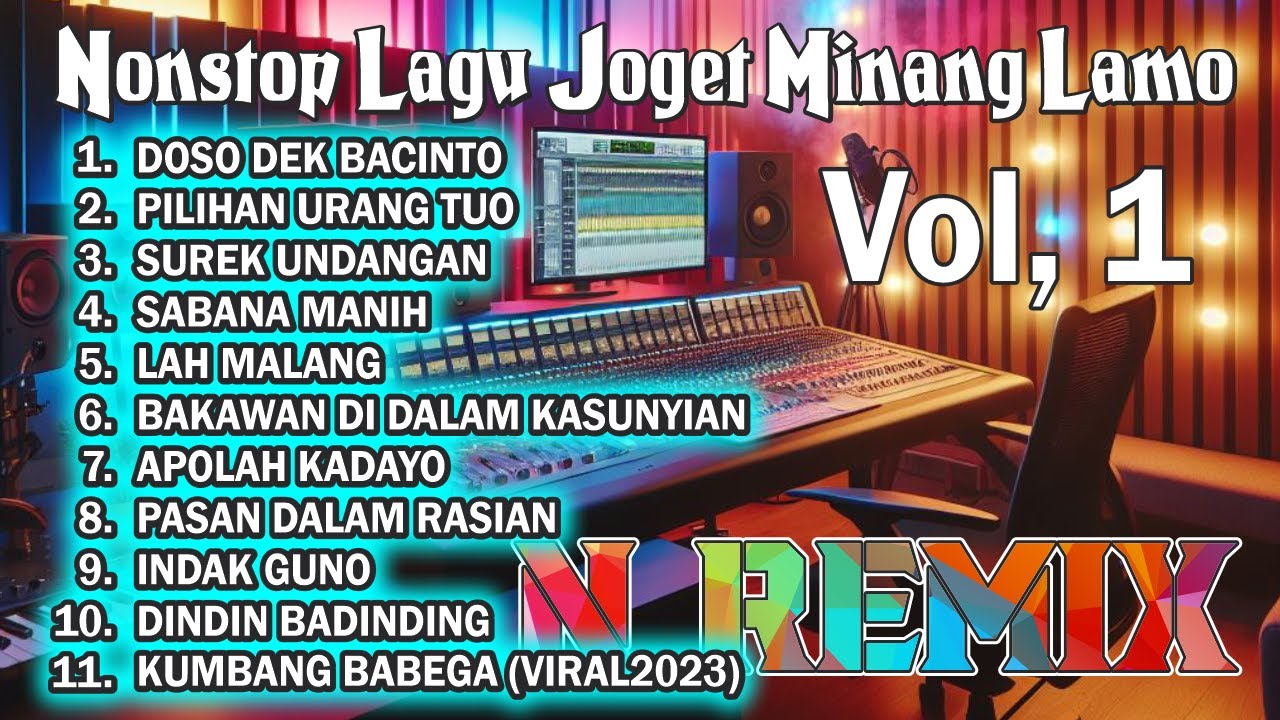 🌟NONSTOP🎧LAGU JOGET💥MINANG LAMO🔥VOL. 1🔥TERBARU 2024💯FULL BASS🔥🔥