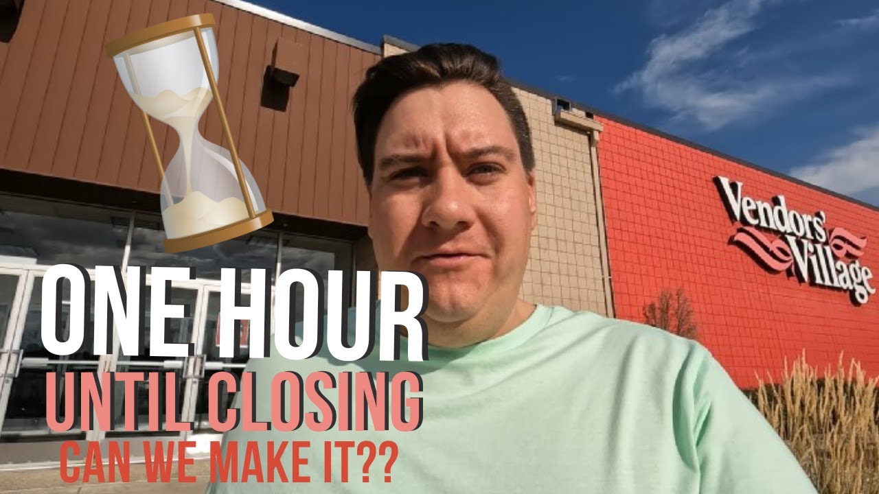 Shop With Me At Closing Time | Vendor Mall In The Midwest | Vintage Hunting | Power Hour