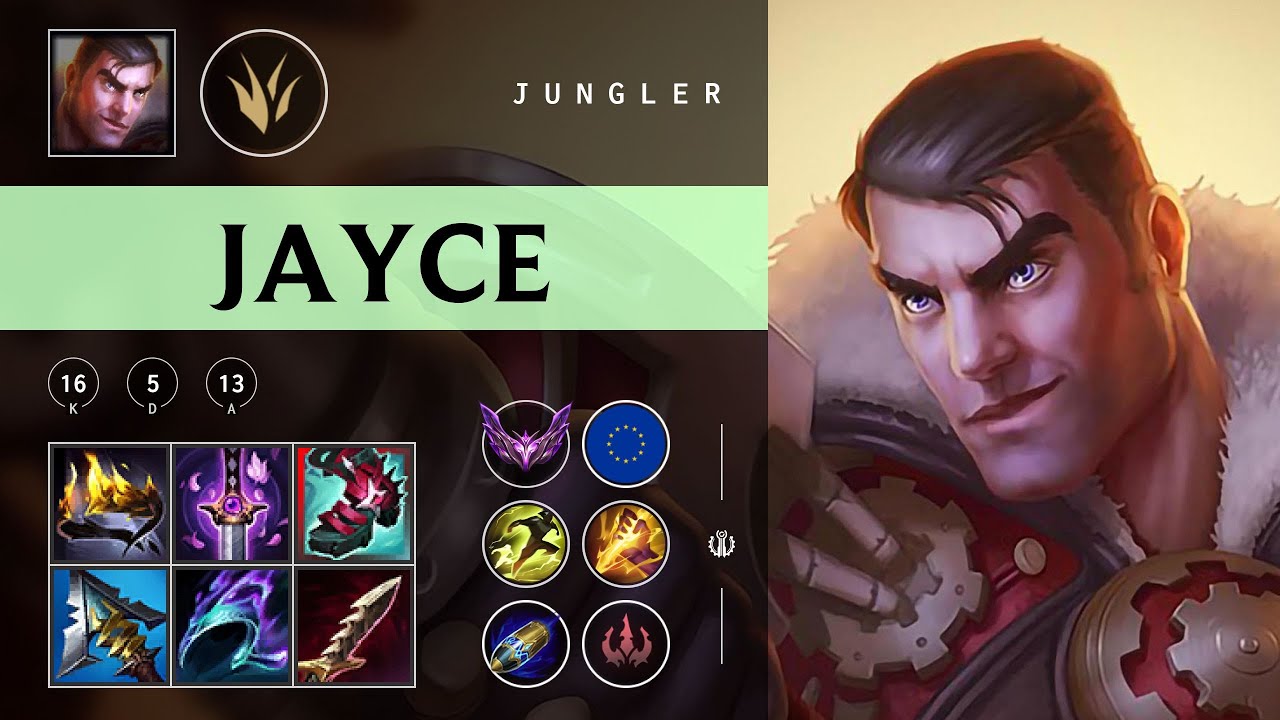Jayce Jungle vs Kha'Zix - EUW Master Patch 25.23