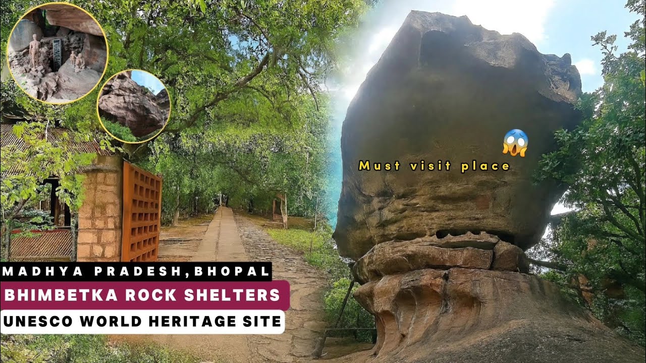 📍 Bhimbetka Rock Shelters &ndash; Bhopal, Madhya Pradesh | UNESCO World Heritage Site