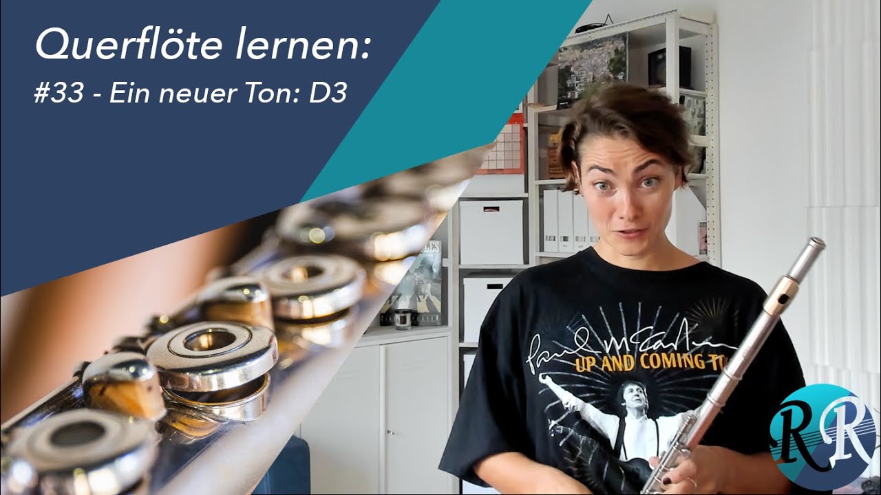 Flötenunterricht #33 - Neuer Ton: D3