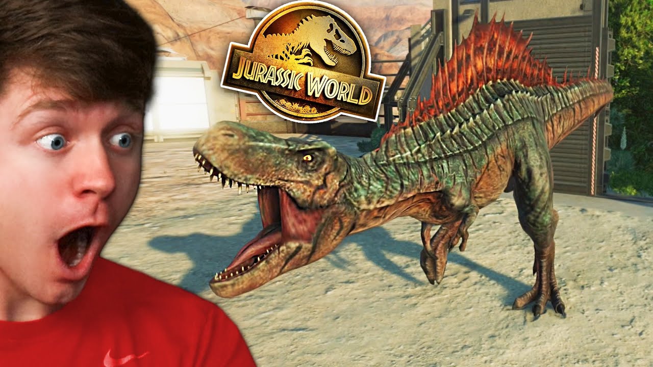 Spinosaurus MIXED with a T-Rex!? - Jurassic World Evolution 2