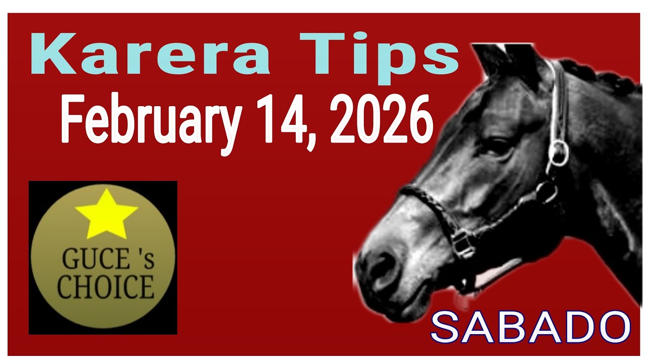 PJCI KARERA TIPS & ANALYSIS by @guceschoice February 14, 2026 racing STARTS 3 PM