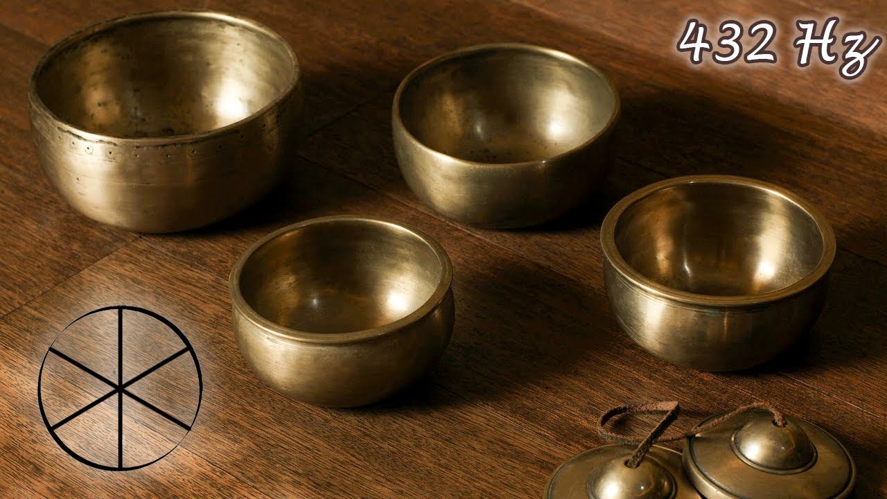 432Hz Cuencos Tibetanos: Meditaci&oacute;n, Sanaci&oacute;n, Limpieza, Relajaci&oacute;n, Chakras ASMR Binaural 8D