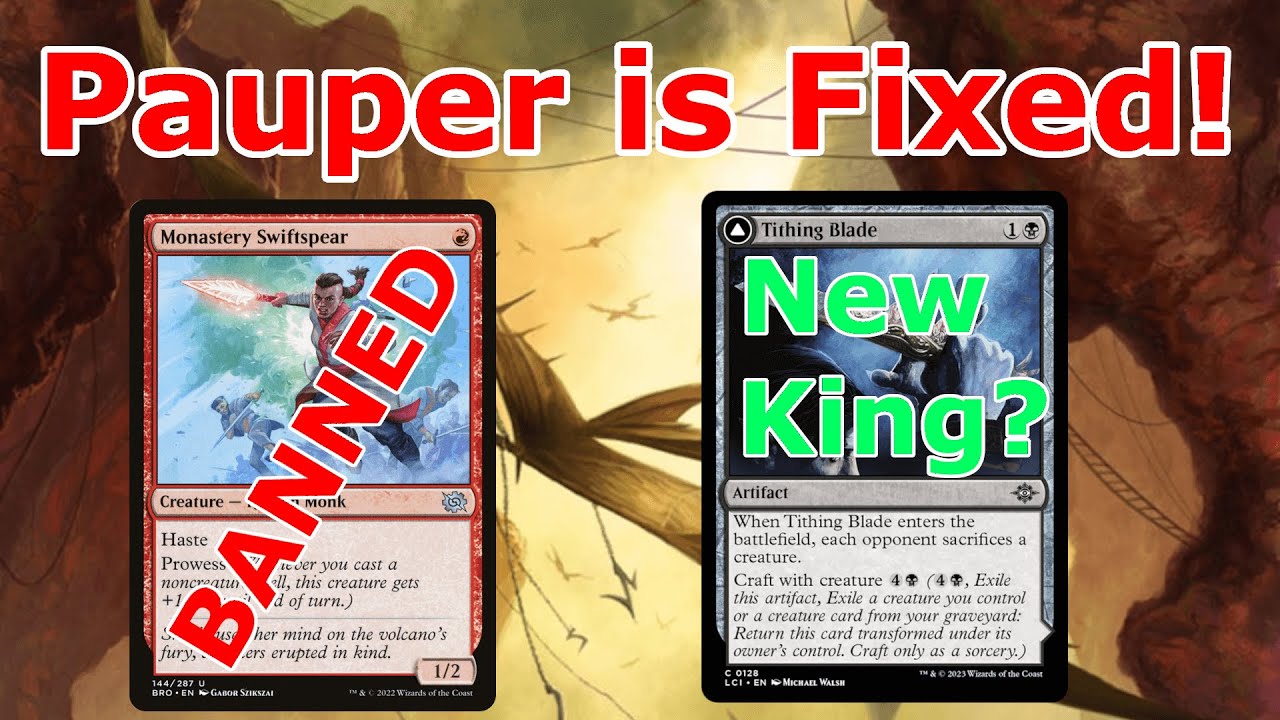 THIS POST-BAN PAUPER DECK IS CRAZY STRONG!  BW Kor Skyfisher / Tithing Blade Control (Orzhov MTG)