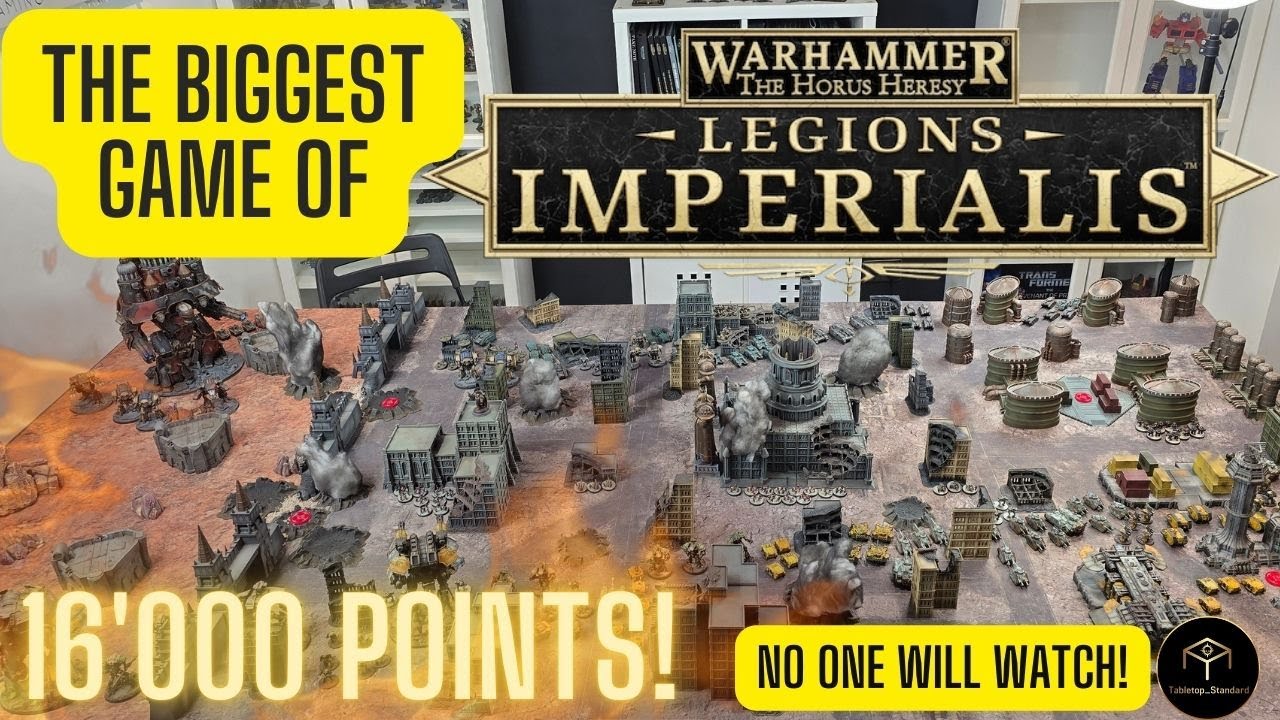 Legions Imperialis - 16'000 Point Battle Report - The Great Slaughter