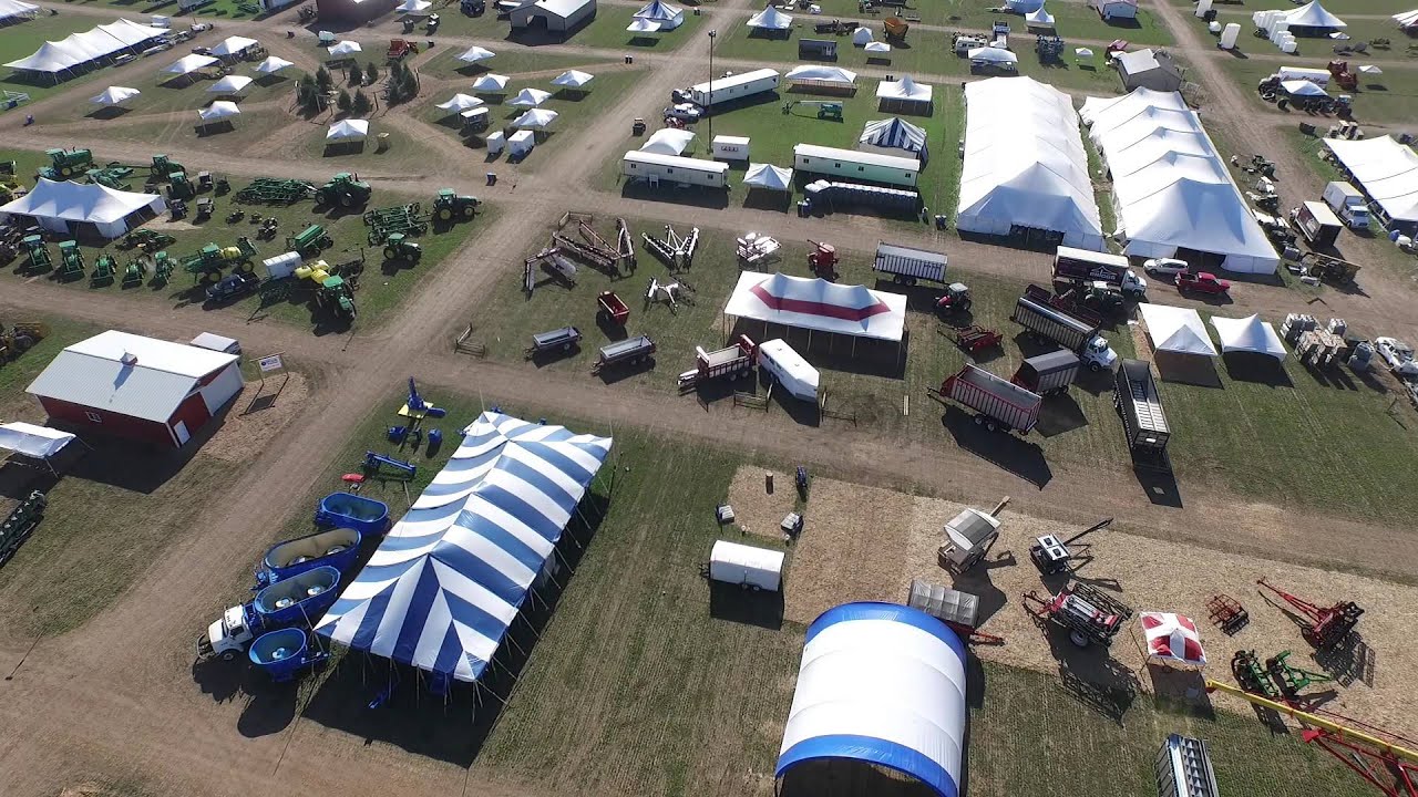 Wisconsin Farm Technology Days 2015 Fly Over With A DMZ Aerial Drone