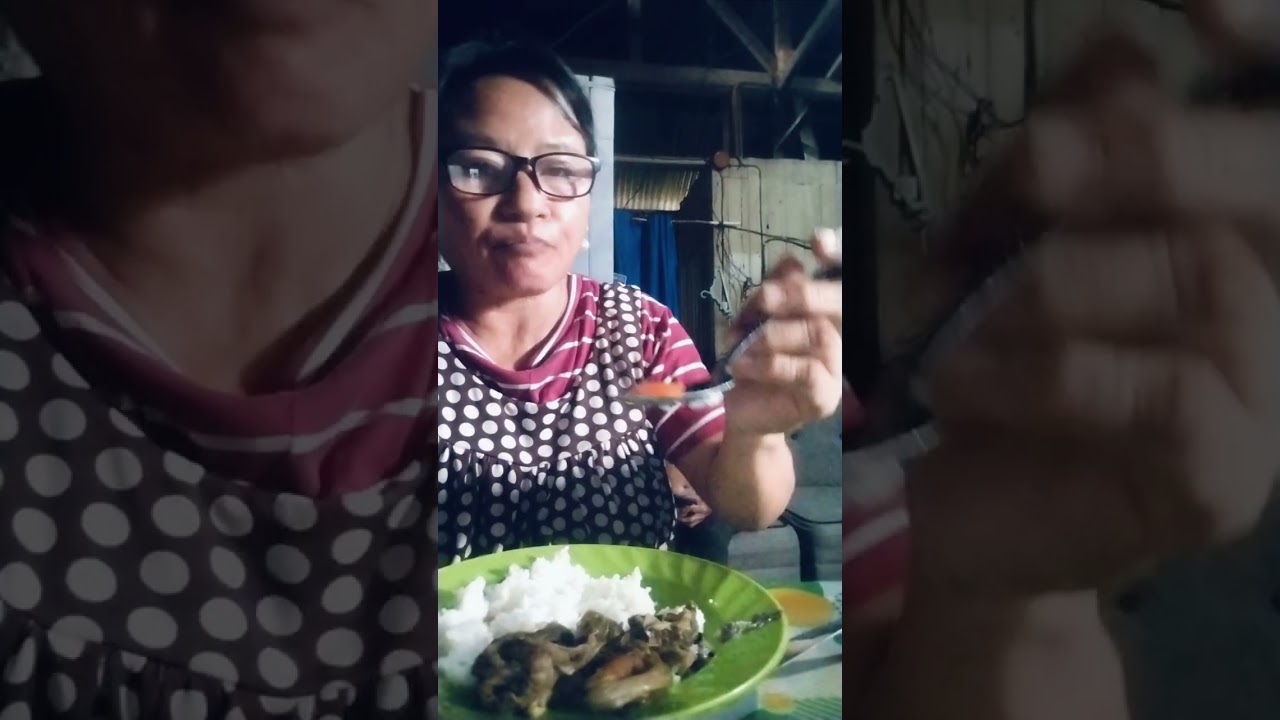 Mangaon tag udlot sa gabi with ginamos sinagolan og kamatis 